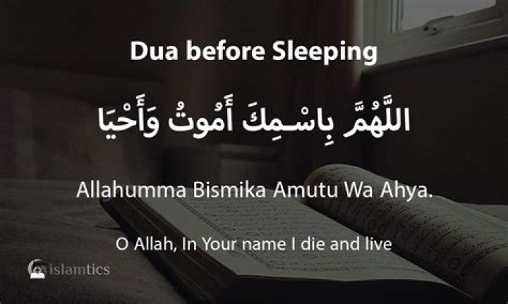 Dua before Sleeping Meaning, Benefits Ruhgu