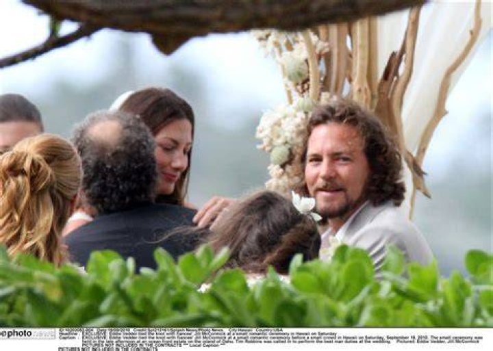 Eddie Vedder is getrouwd De