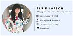 Elsie Larson Net Worth