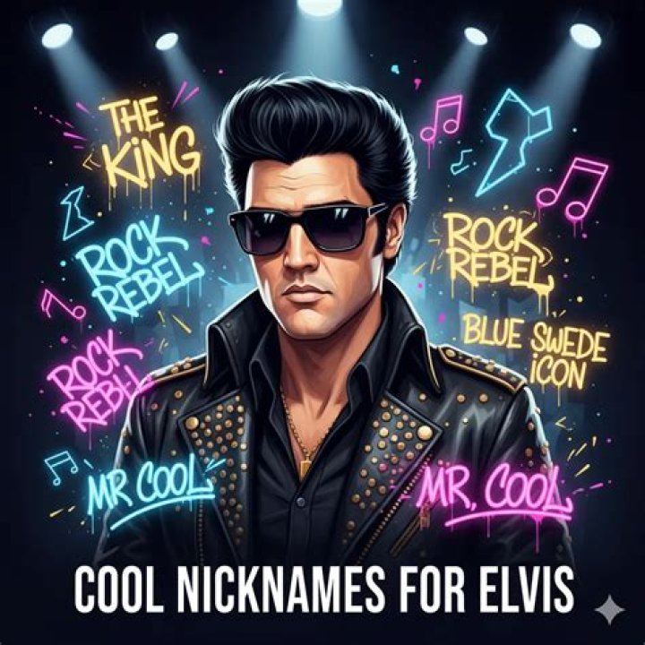 Elvis Nicknames 600+ Cool and catchy names BrandBoy