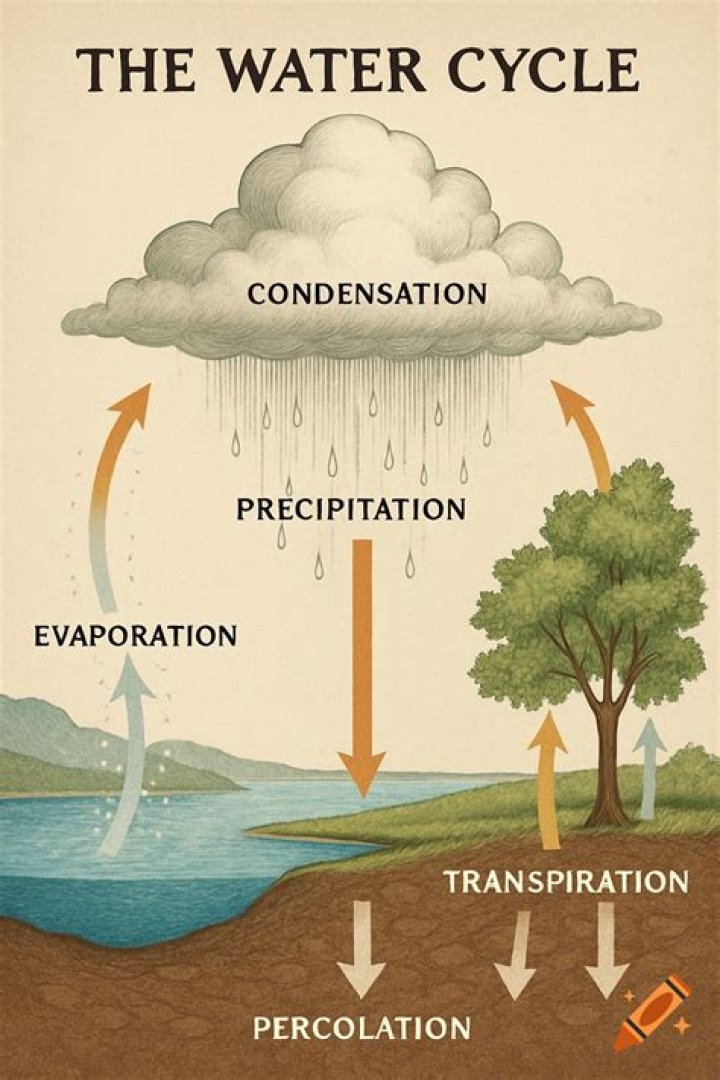Evaporation And Transpiration Water Cycle