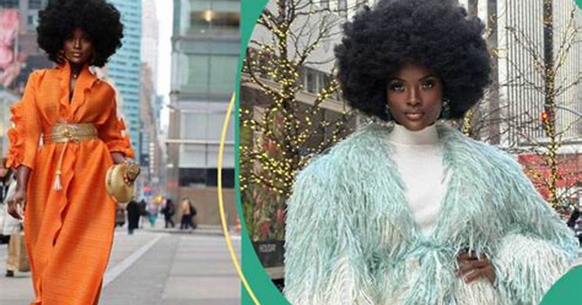 "Exquisite:" Us Fashion Model Sonia Tucker Stuns in Lovely Pink & Yellow Outfit by Nigerian Designer