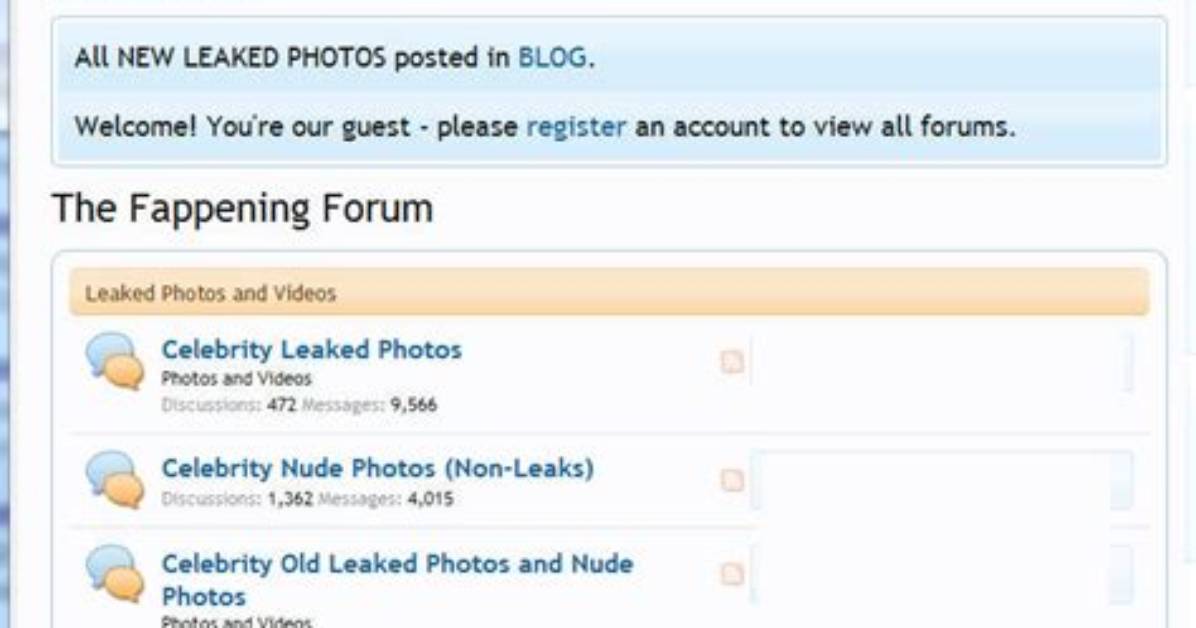 Fappening Forum – List of Fappening Discussions and Forums