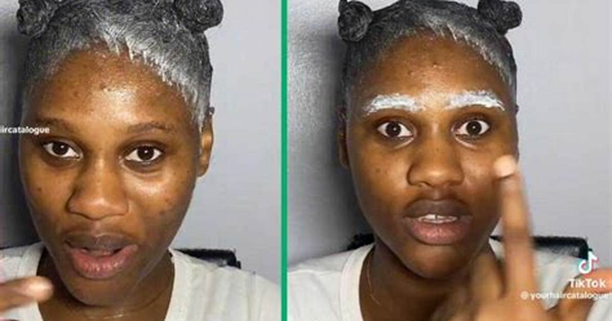 Fearless Woman Transforms Eyebrows with Hair Relaxer, Video Stuns the Internet and Clocks 2.1 Million Views