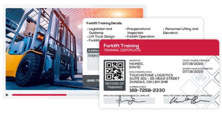 Forklift Operator Training Course Worksite Safety Training