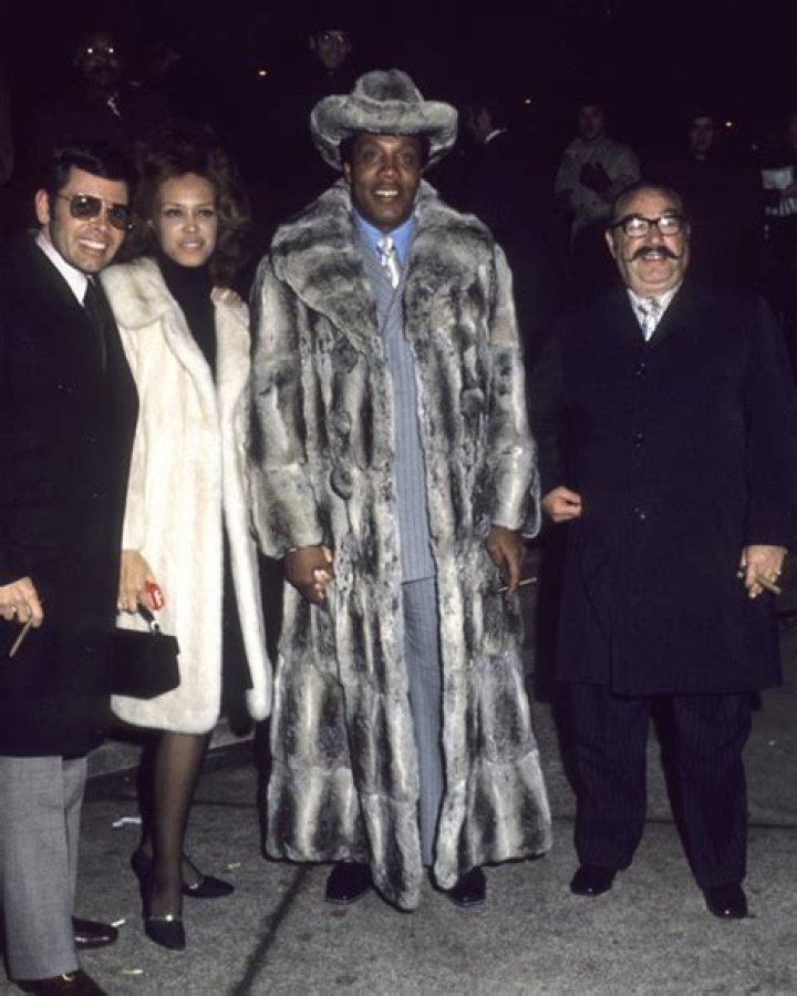 Frank Lucas in his chinchilla fur coat