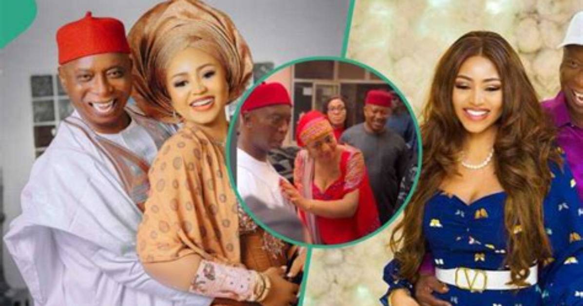 Funny Clip as Regina Daniels and Hubby Question Bystanders' Reasons for Greeting Them: “For Money? ”