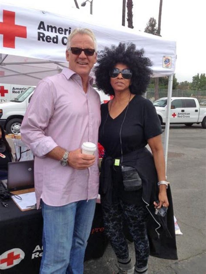 Garth Kemp with his wife Carmen Cole