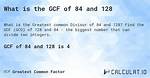 Gcf of 175 and 128