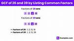 Gcf of 237 and 39