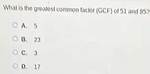 Gcf of 256 and 51