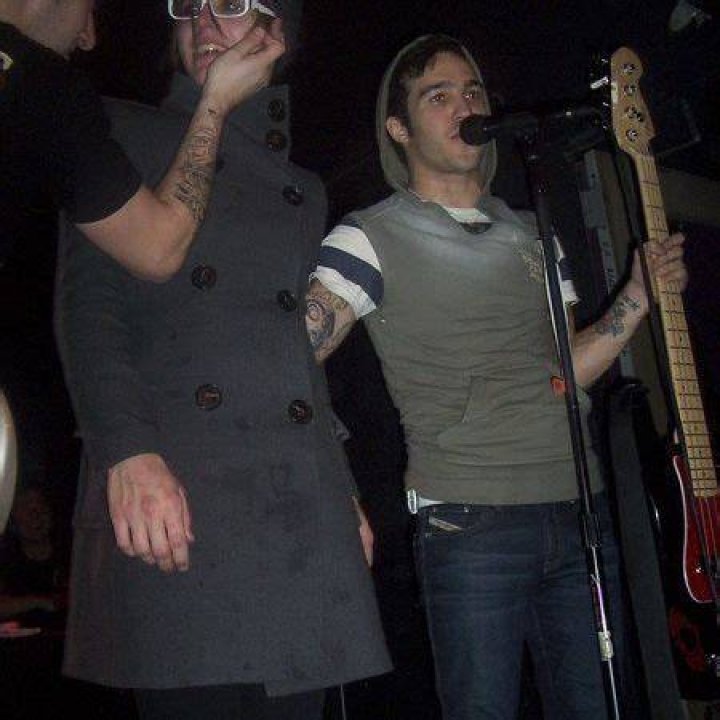 Gerard Way and Pete Wentz (4/14/15) Emo Bands, Music Bands, My Chemical