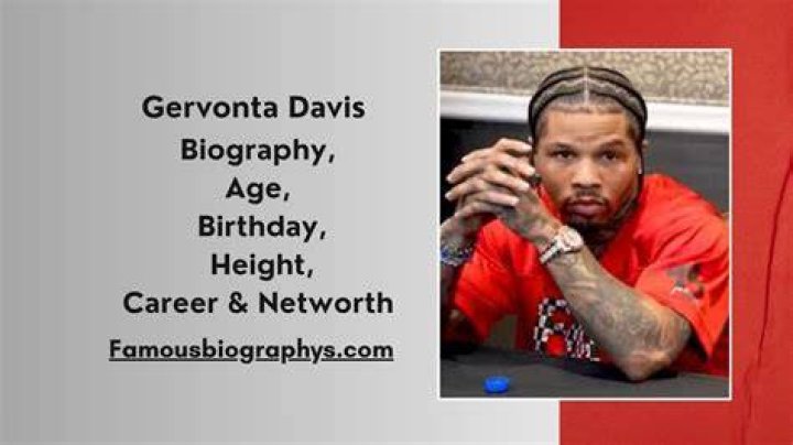 Gervonta Davis Celebrity biography, zodiac sign and famous quotes
