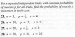 Given Successes in Independent Trials, What Is the Probability That