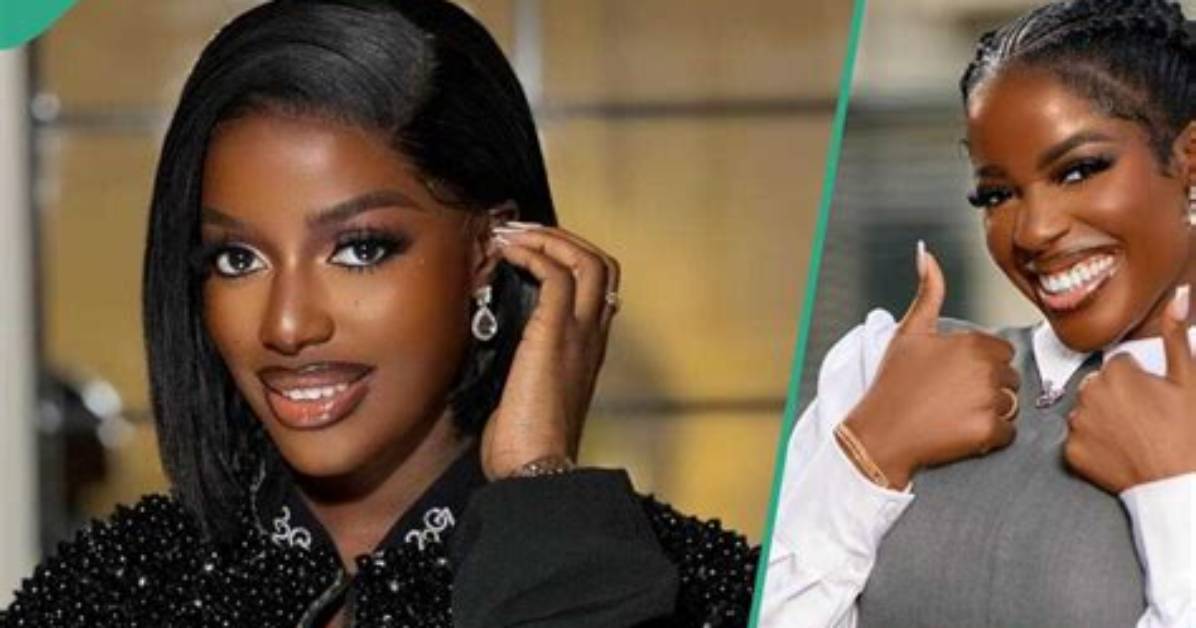 “God Who Go Fit Hold Mine? ” Hilda Baci Shares Pics of Lover Holding Her Backside, Hides His Face