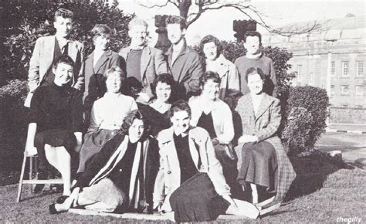 Grammerice place. Art college days. Thelma pickles. 1957. Foto