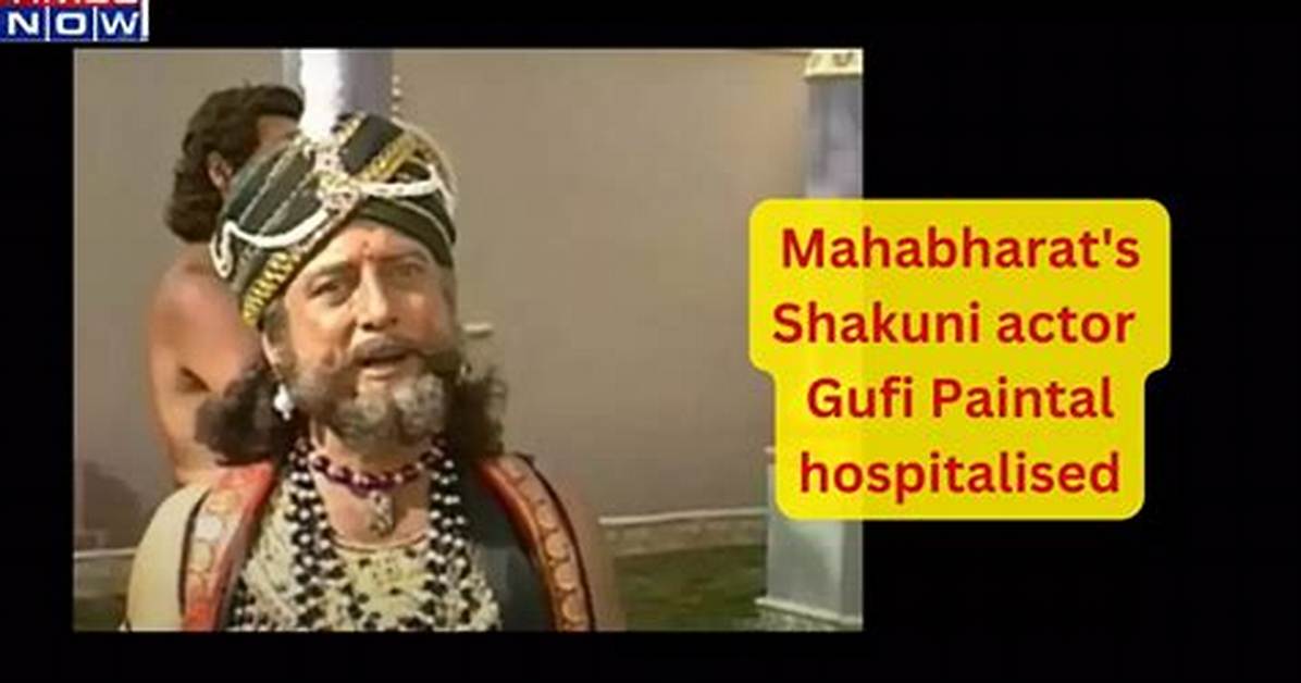 Gufi Paintal Religion: Mahabharat Shakuni Mama Ethnicity
