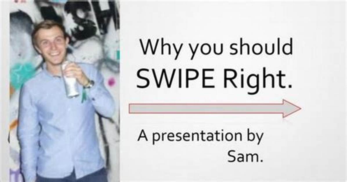 Guy Makes Powerpoint Presentation to Woo Girls on Tinder