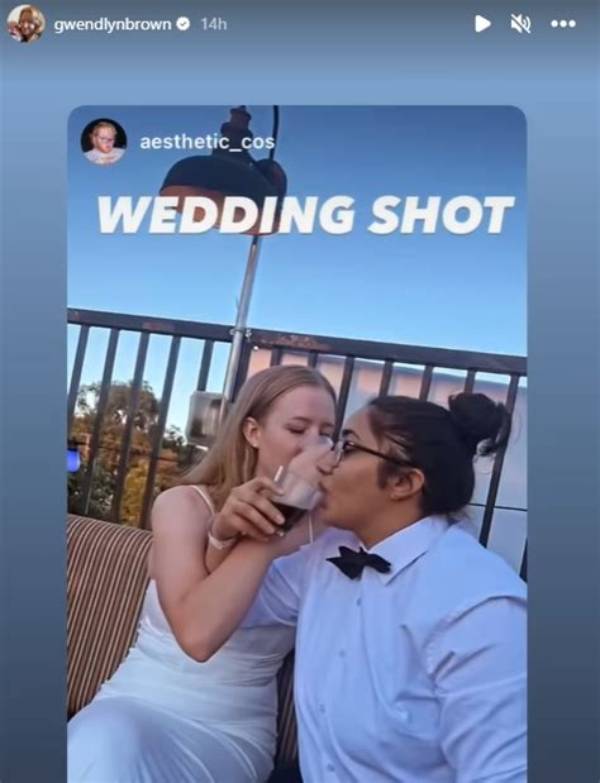 Gwendlyn Brown Wedding Photos and Video Gone Viral