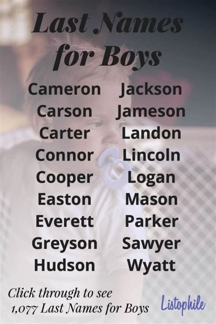 Handsome Boy Last Names handsomejullla