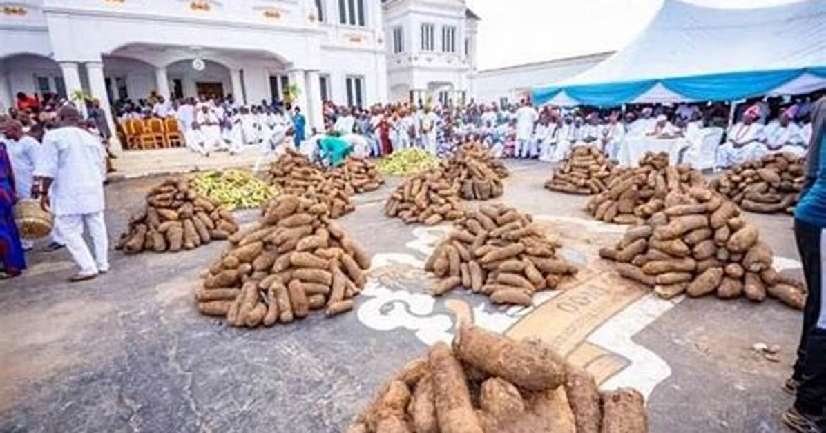 Happy New Yam Festival Wishes to Send to Your Friends and Family