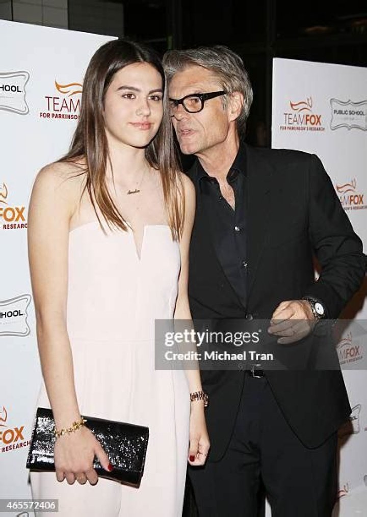 Harry Hamlin and daughter at the World Premiere of PIRATES OF THE