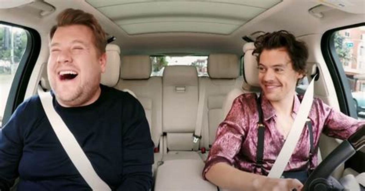 Harry Styles First Met James Corden Through This One Direction Connection