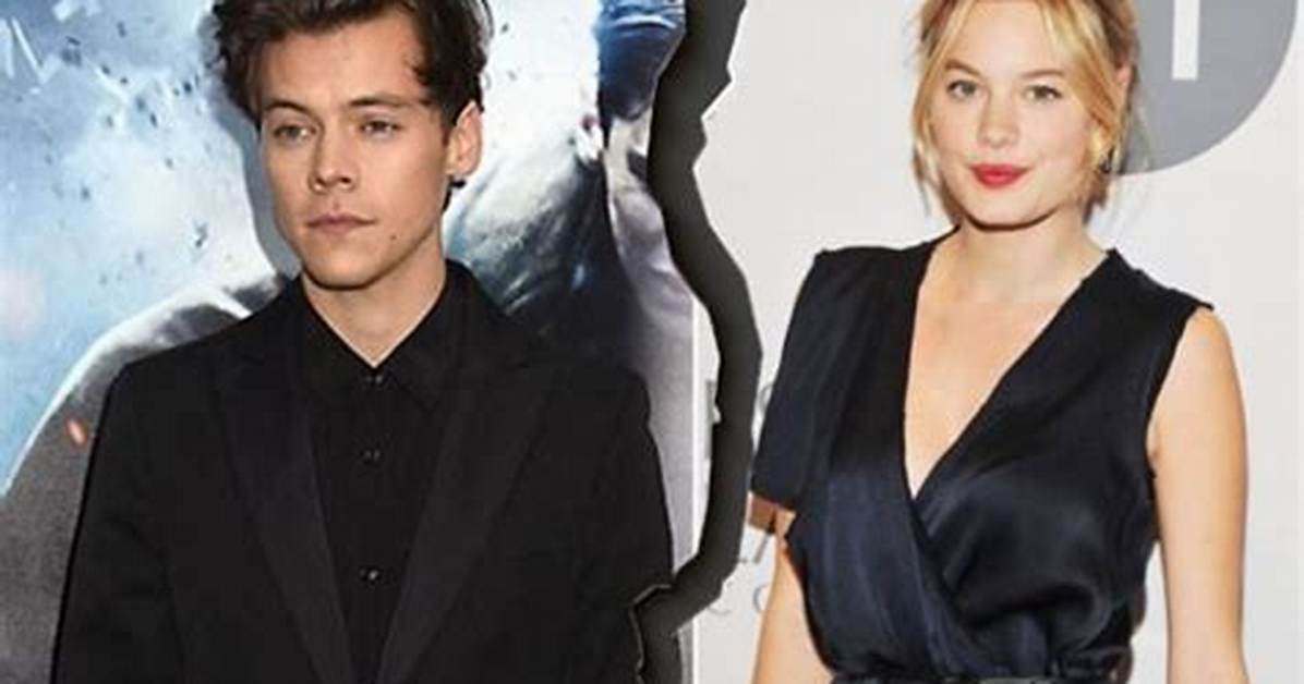 Harry Styles Single Again. Broke up with Girlfriend Camille Rowe, His New High Profile Ex-Love