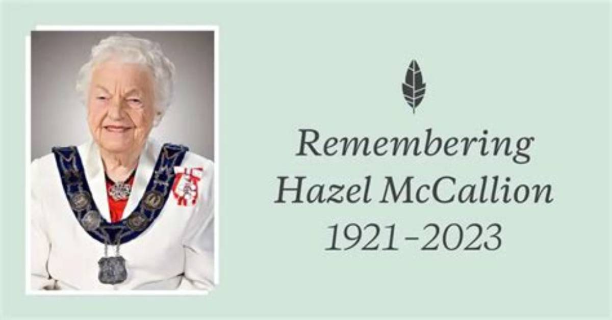 Hazel Mccallion Death Cause and Obituary: How Did Mayor Die?