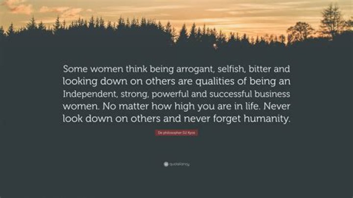 He said, &ldquo;Some women think because they look good, men owe them money