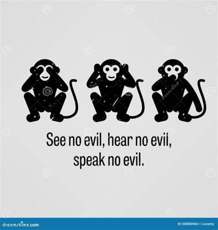 Hear No Evil, See No Evil, Speak No Evil Print Wall Art