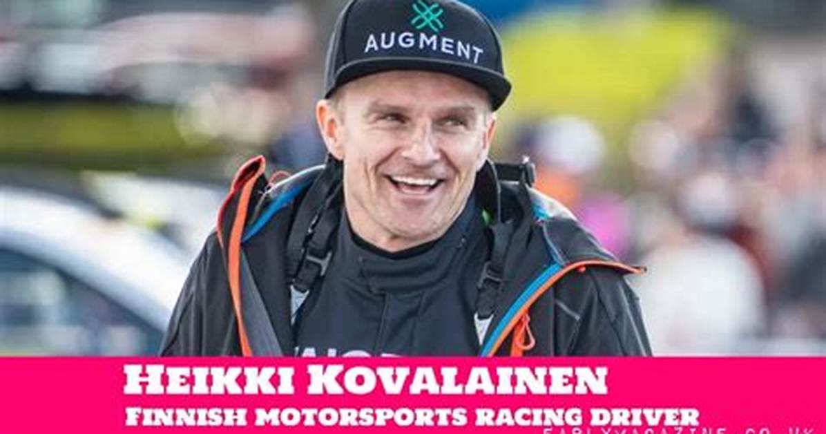 Heikki Kovalainen Net Worth