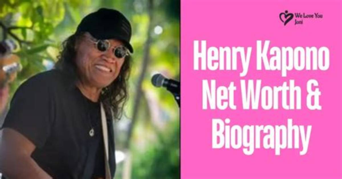Henry Kapono Net Worth – Age, Height, Career, Wiki & Biography