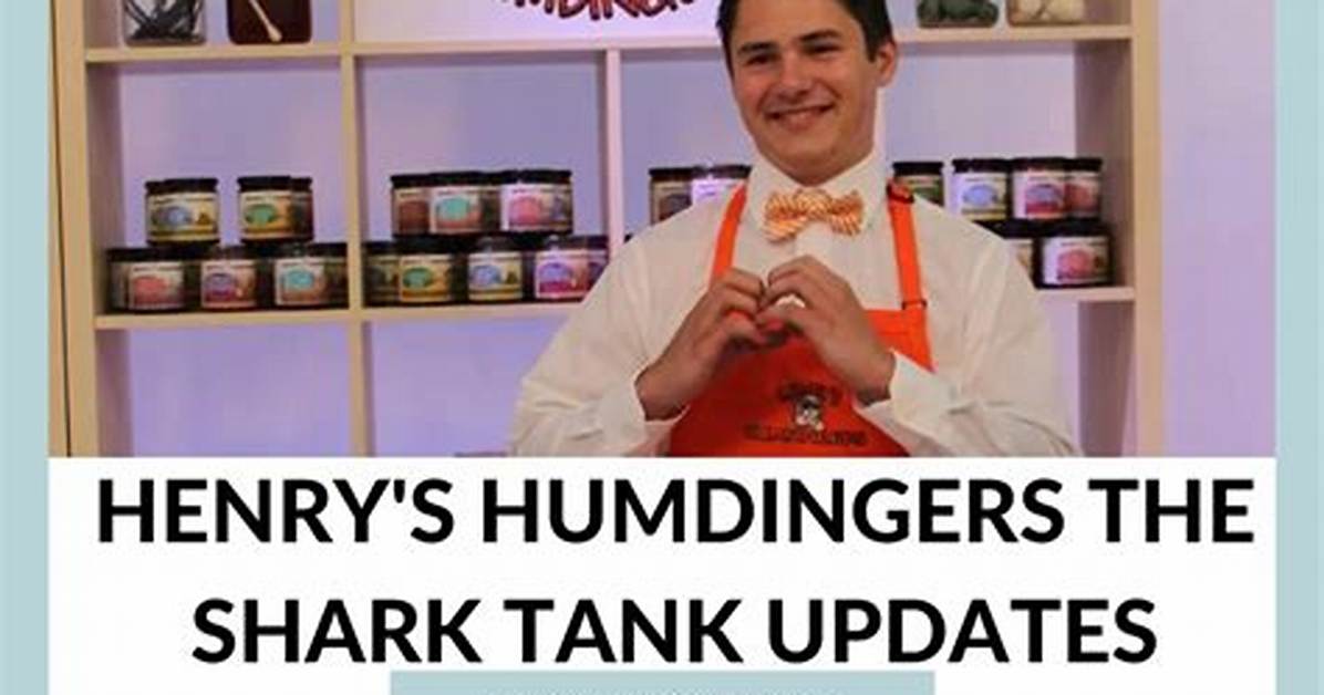 Henry’s Humdingers Shark Tank – Founder, Net Worth and Investment