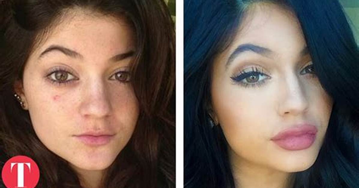 Here Are 10 Celebrities Who Are Unrecognizable Without Makeup