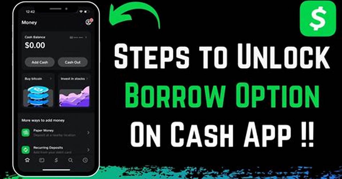 Here's How to Unlock the Borrow Feature on Cash App