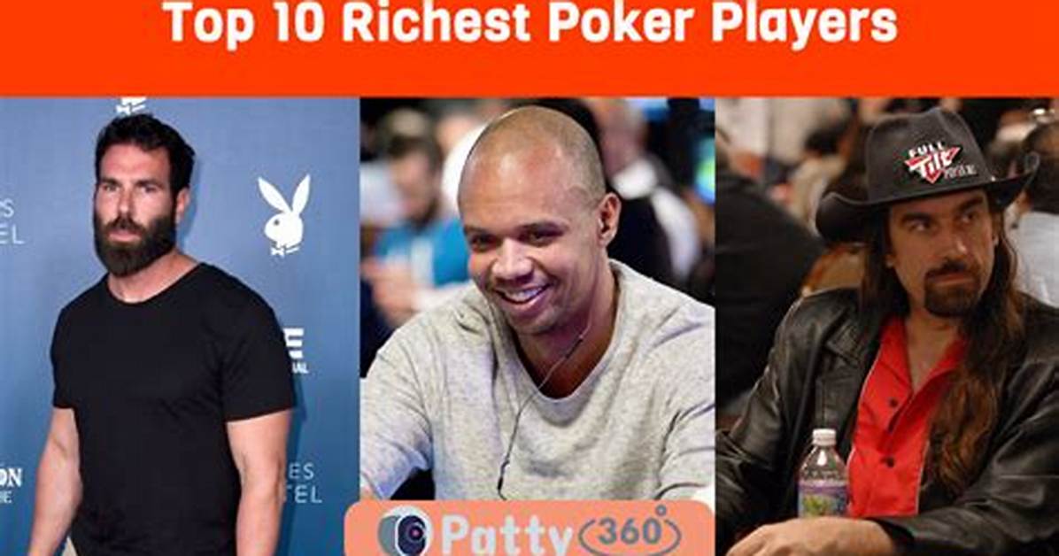 Highest Net Worth Poker Players