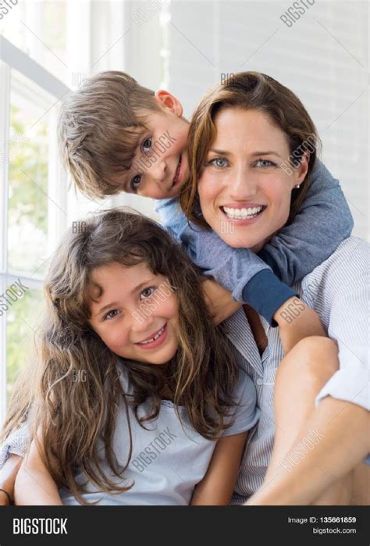 His son and daughter