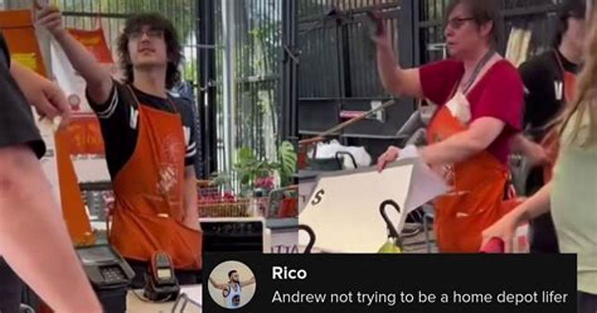 Home Depot Worker Rage Quits, Gets Internet Praise