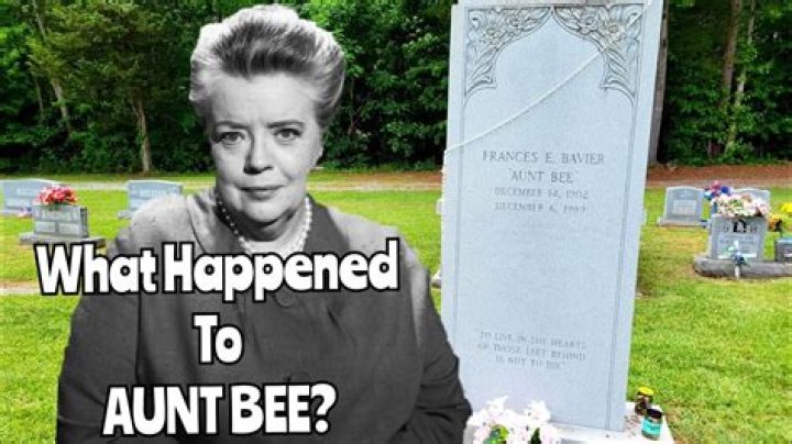 How did Aunt Bee die? Your daily dose of News & Updates