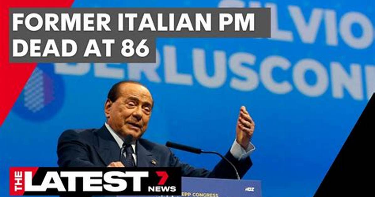 How Did Former Italian Pm Die?