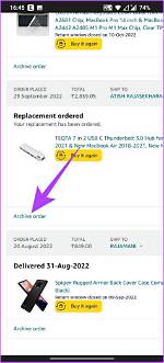 How to Archive Amazon Orders on the Mobile App or via Browser