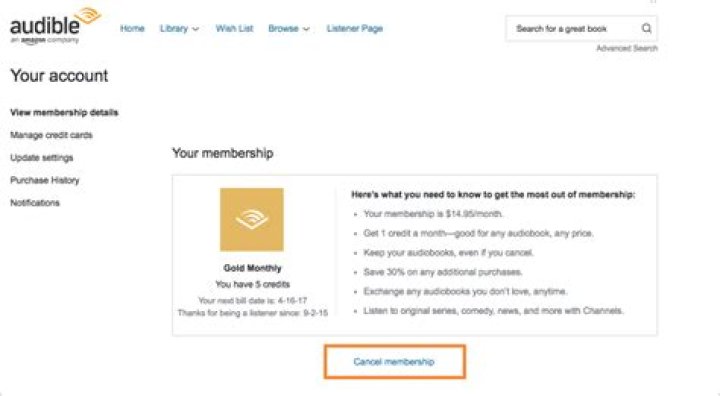 How To Cancel Audible Membership A Quick Guide ReliaBills