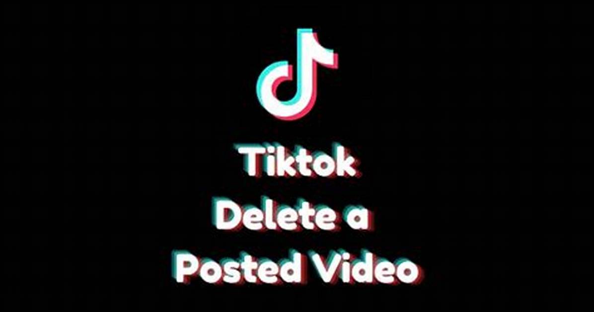 How to Delete a Video You Posted on Tiktok — Change Privacy Settings