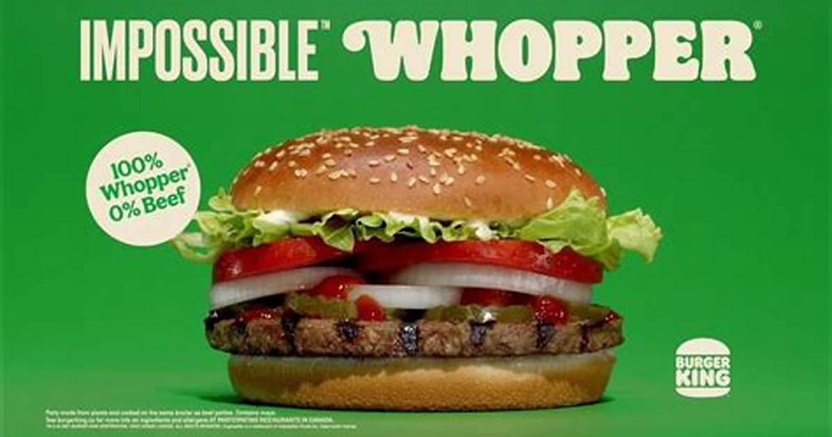 How to Get Free Burger King 'Impossible Whoppers' This Holiday Season