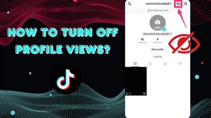 How to turn off profile views on tiktok? YouTube