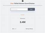 How to Use Tiktok Follower Count Checker