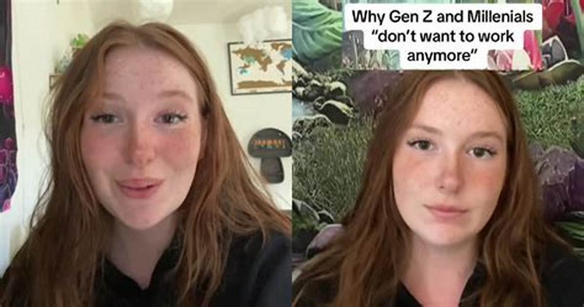 "I'm over It" — Gen Z Woman Explains Why She Doesn’t Want to Work Anymore