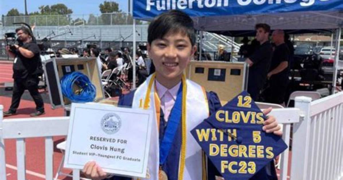 "I Wanted More": Remarkable 12-Year-Old Boy Set to Graduate with 5 Degrees from Us College