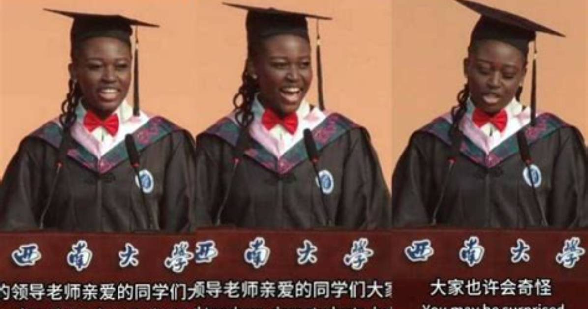 Ifeoma Amuche: 4 New Things About the Nigerian Lady Who Graduated as Best Student in China